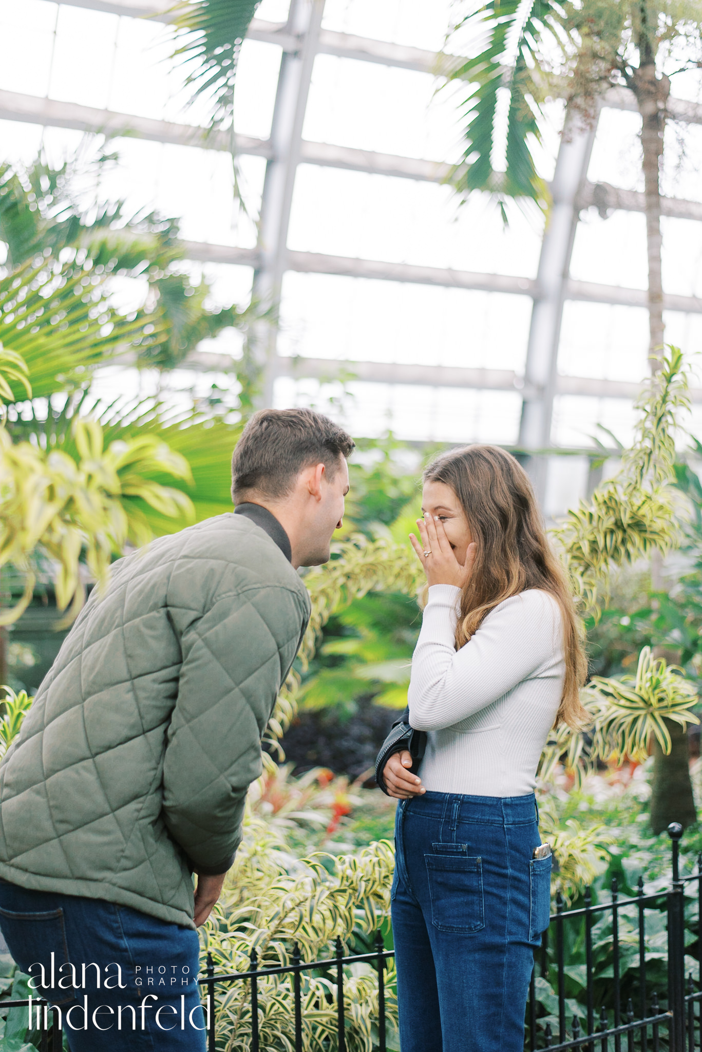 proposal at Garfield Park Conservatory