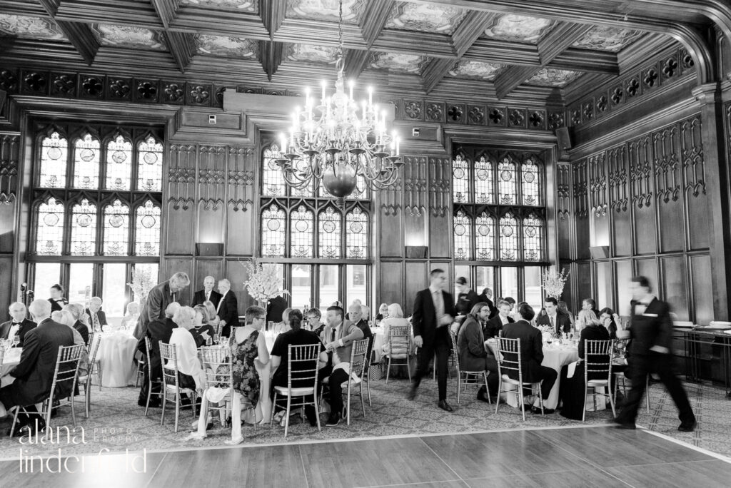 wedding reception at university club of chicago