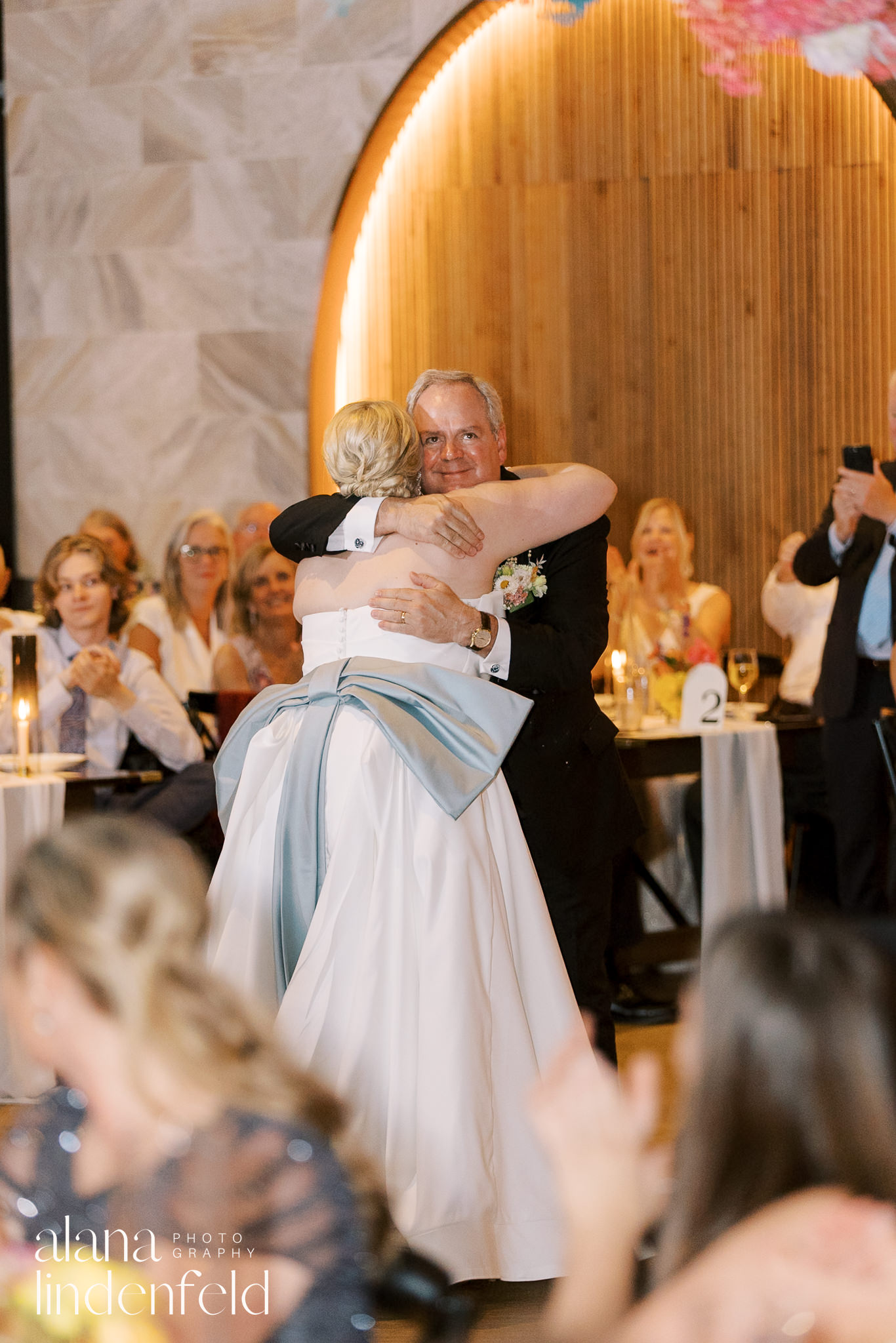 bride and father dance