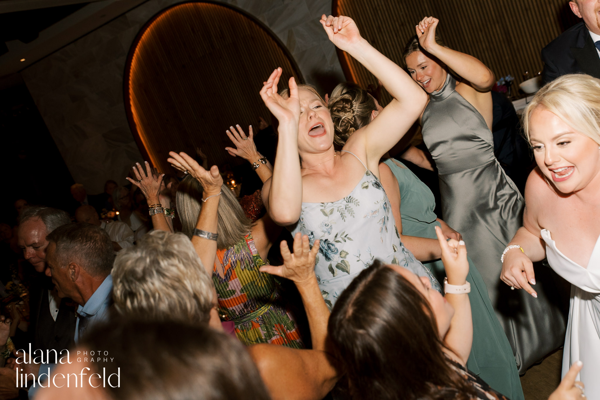 chicago winery wedding reception dance photos