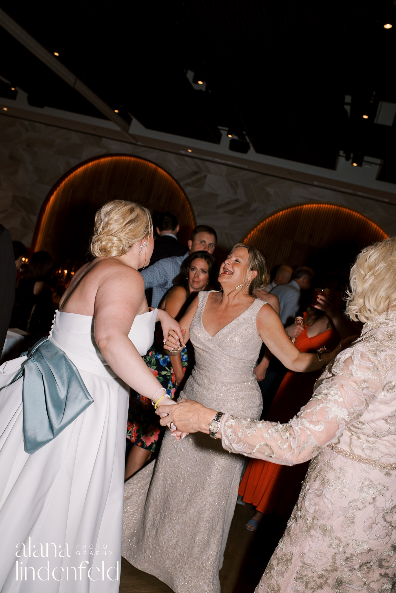 chicago winery wedding reception dance photos